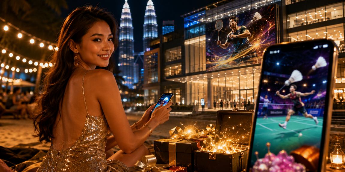 Pengguna Kuala Lumpur mengakses platform kasino dan sukan melalui telefon bimbit mudah alih